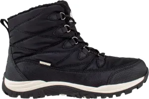 Absolute Cynthia Snow Winter Boots for Women, Warm, Insulated, Lace-Up Front, Black, Size 11