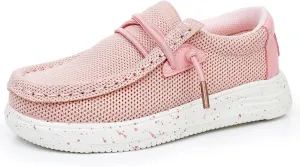 Ahannie Boys Girls Loafers Toddler Kids Slip On Casual Mesh Shoes(Toddler/Little Kid/Big Kid)