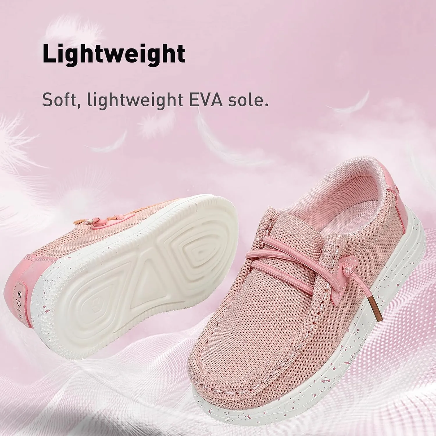 Ahannie Boys Girls Loafers Toddler Kids Slip On Casual Mesh Shoes(Toddler/Little Kid/Big Kid)