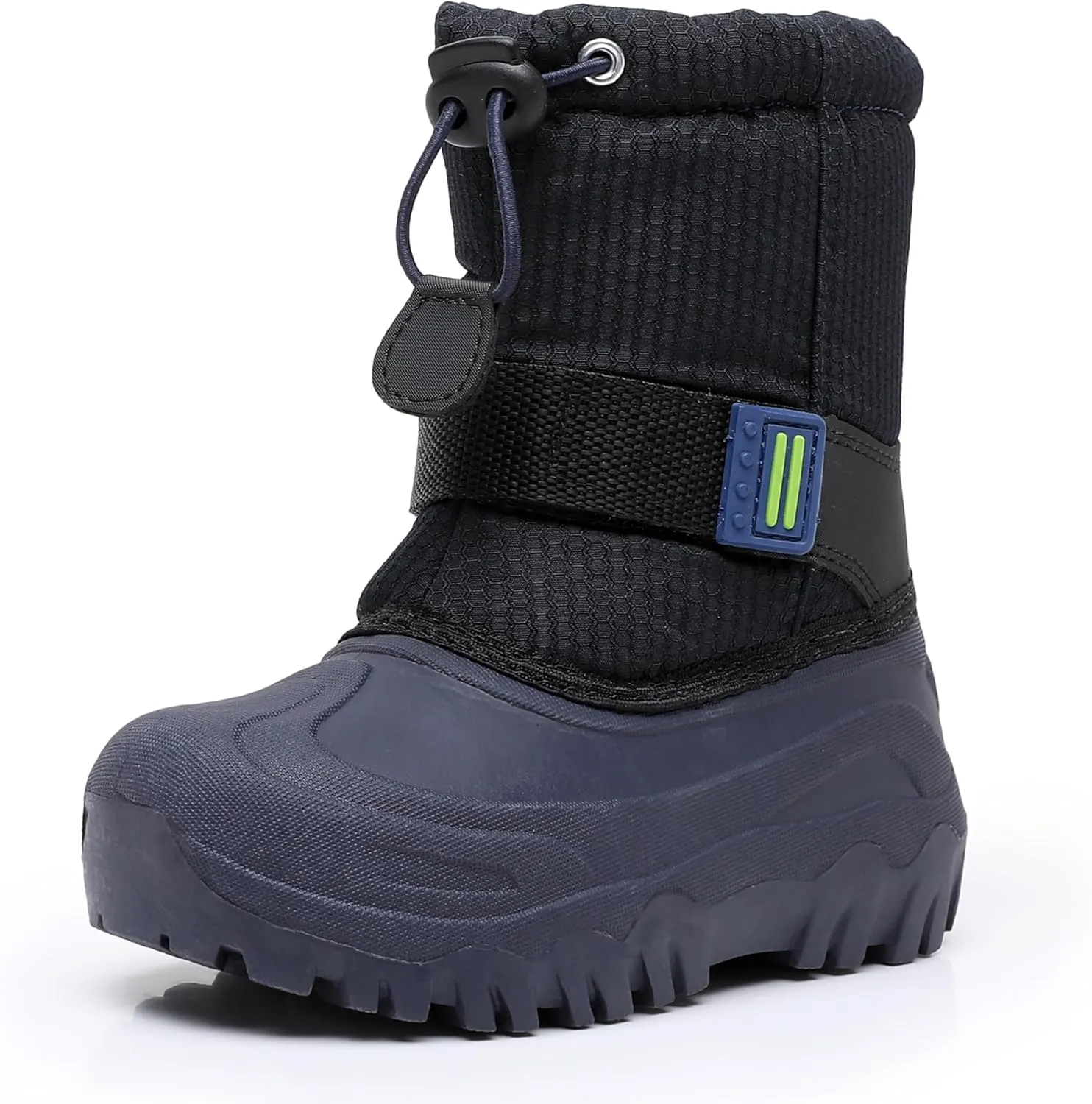 Ahannie Kids Boys Girls Winter Snow Boots Waterproof Anti-Slip Warm Outdoor Shoes (Toddler/Little Kid)