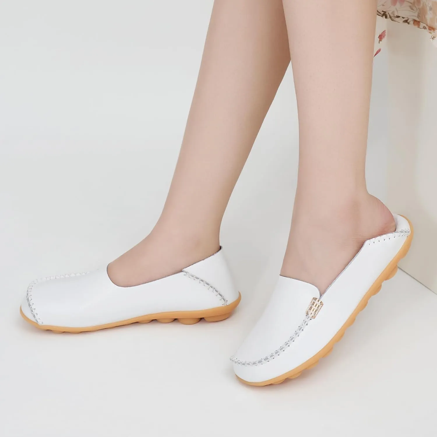 Alicegana Loafers for Women Shoes Casual: Slip on Flat Shoes Ladies Comfortable Dressy Moccasins Driving Penny Loafers