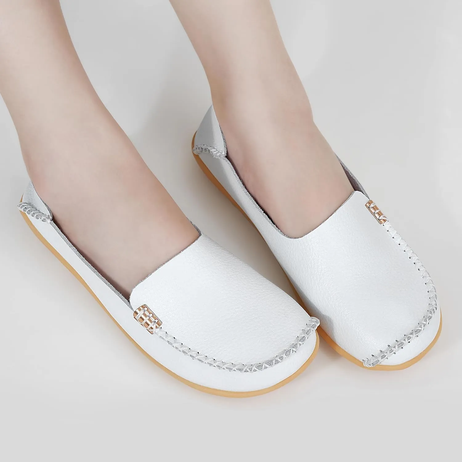 Alicegana Loafers for Women Shoes Casual: Slip on Flat Shoes Ladies Comfortable Dressy Moccasins Driving Penny Loafers