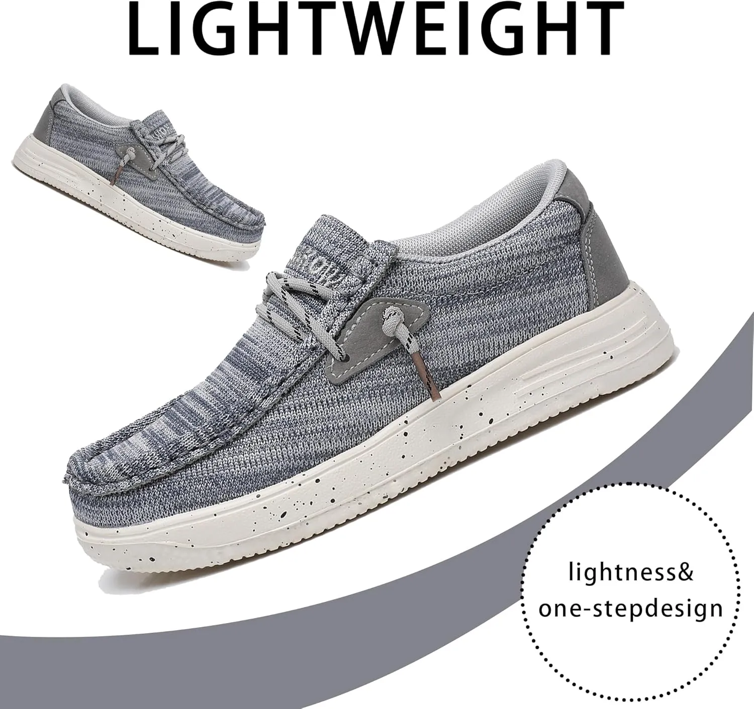 Apakowa Kids Boys Girls Loafers Slip-On Casual Walking Shoes Comfortable & Lightweight (Toddler/Little Kid/Big Kid)