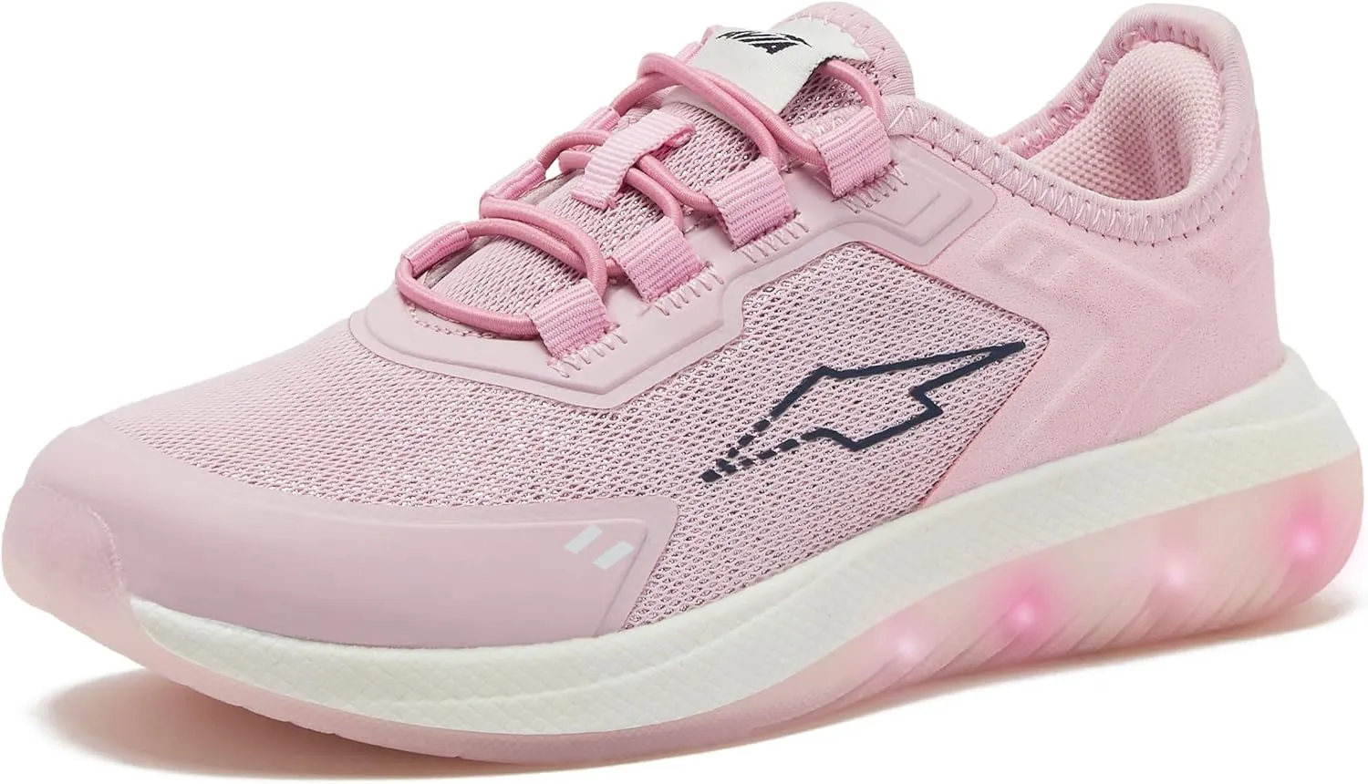 Avia Spark Slip On LED Light Up Boys and Girls Sneakers - Lightweight Tennis, Athletic, Kids and Toddler Light Up Shoes for Girls and Boys - Little Kid Shoes Size 11-3
