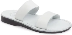 Aviv - Leather Wide Strap Sandal - Womens Sandals