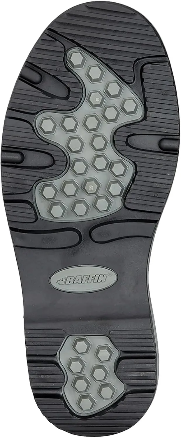 Baffin Men's CANADA Winter Boots | Waterproof Insulated Leather Boots for Cold Weather | Faux-Fur Collar & GelFlex Midsole