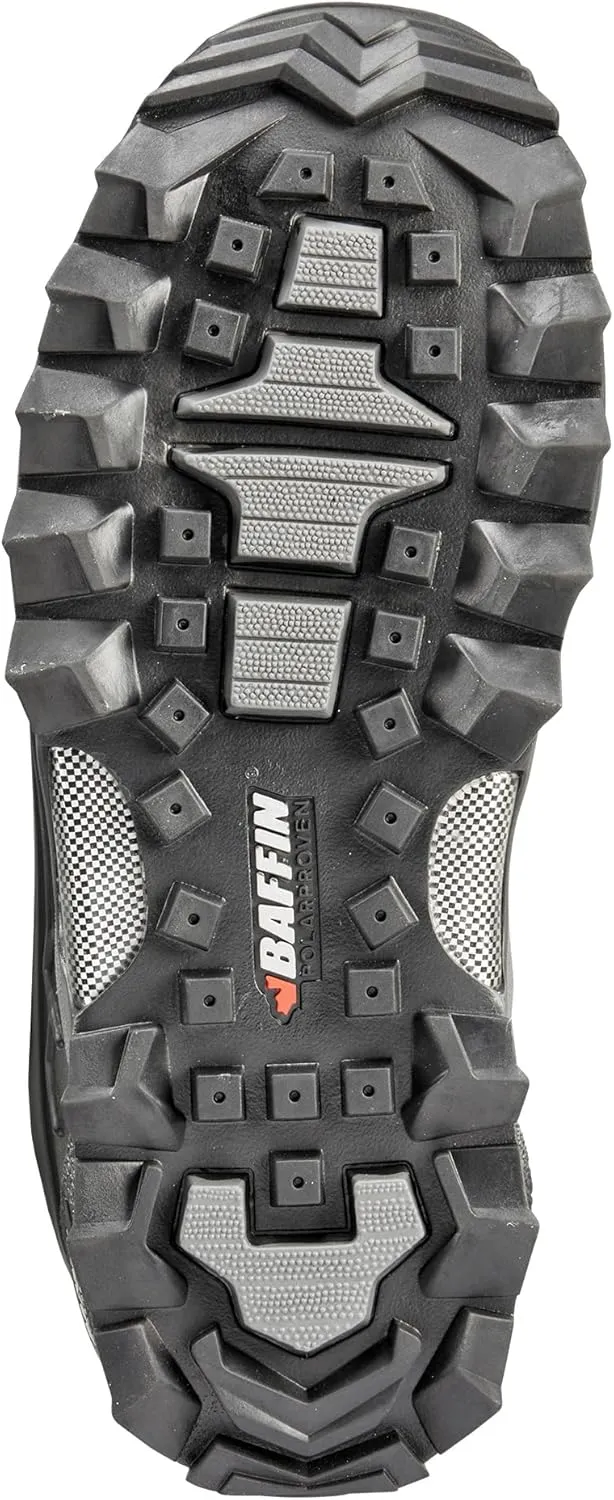 Baffin Men's ICEBREAKER Lightweight Warm Insulated Waterproof Slip-Resistant Seam-Sealed Winter Snow Boots for Snowshoeing