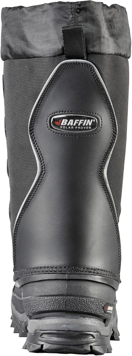 Baffin Men's ICEBREAKER Lightweight Warm Insulated Waterproof Slip-Resistant Seam-Sealed Winter Snow Boots for Snowshoeing