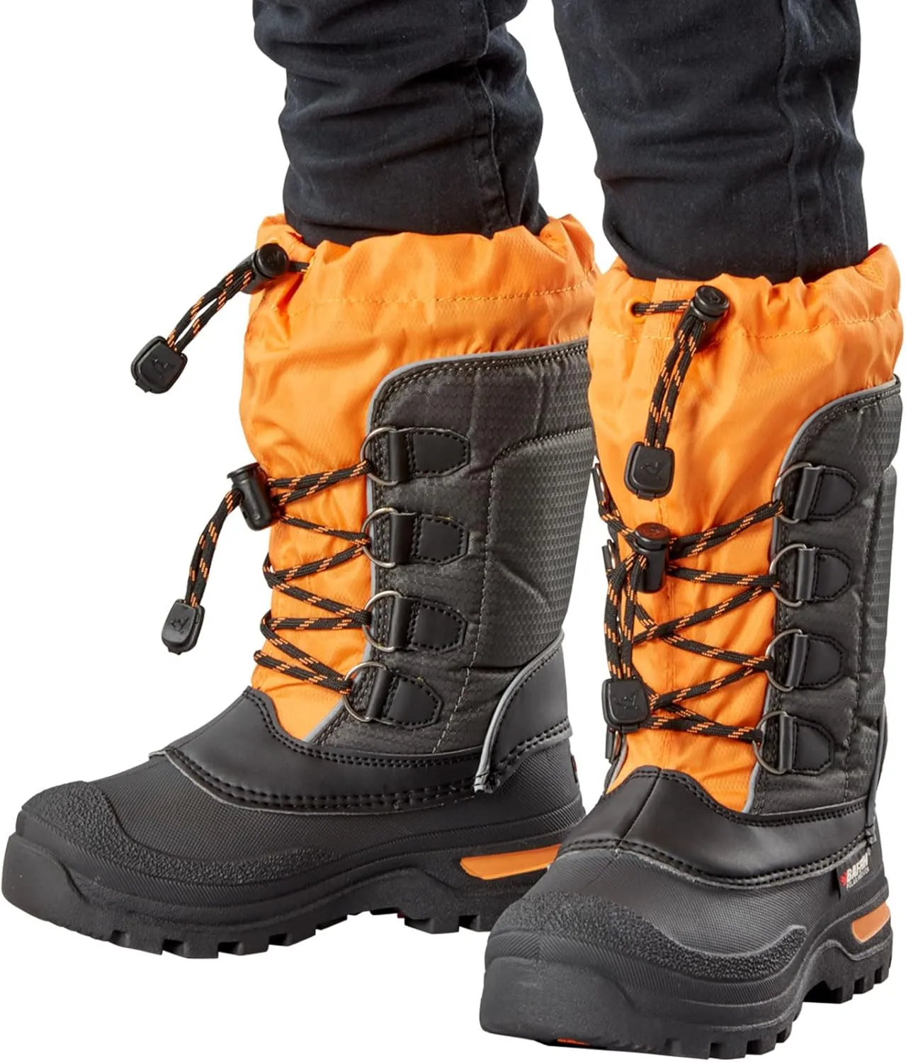 Baffin Unisex Kids' PINETREE Waterproof Insulated Mid-Calf Winter Boots w/Comfort-Fit Inner Boot System & Arctic Rubber Base