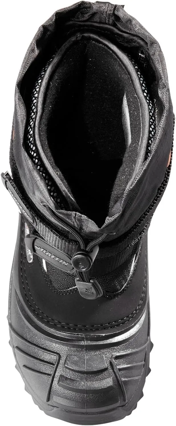 Baffin Unisex Kids' YOUNG EIGER Insulated Waterproof Tall-Height Snow Boots w/Full-Grain Leather Upper & Polar Rubber Base