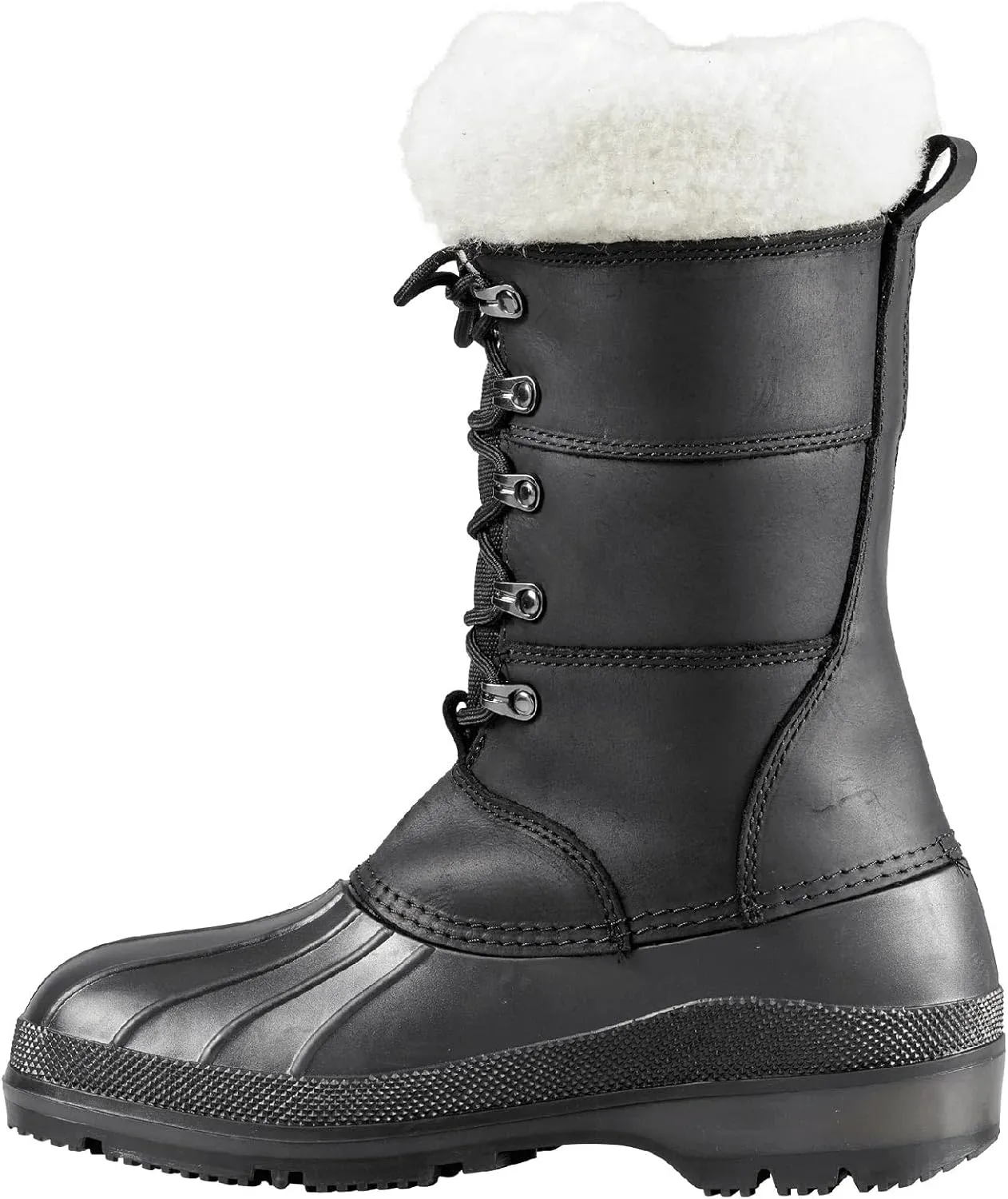 Baffin Women's MAPLE LEAF Tall Waterproof Insulated Lightweight Leather Lace-Up Arctic-Rated Cold Weather Winter Snow Boots