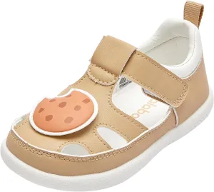 Balabala Toddler Walking Shoes Boys Girls Sandal Summer Non-slip Lightweight Closed Toe First Walker Fisherman