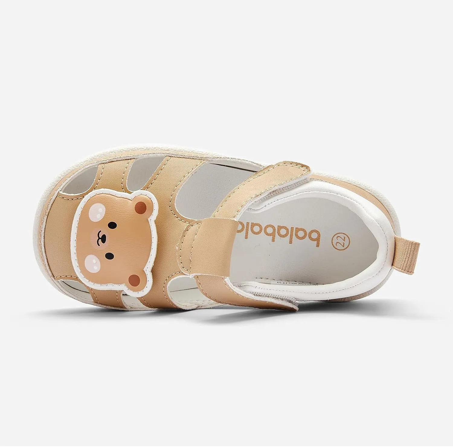 Balabala Toddler Walking Shoes Boys Girls Sandal Summer Non-slip Lightweight Closed Toe First Walker Fisherman