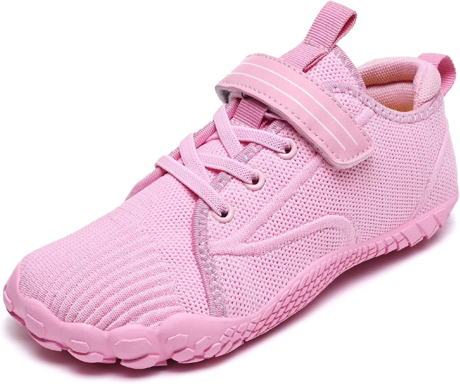 Barefoot Shoes Kids Wide Toe Box Shoes Boys Girls Footwear Zero Drop Orthopedic Minimalist Walking Sneakers for Little/Big Kids Indoor Outdoor Lightweight Running Wrestling Tennis