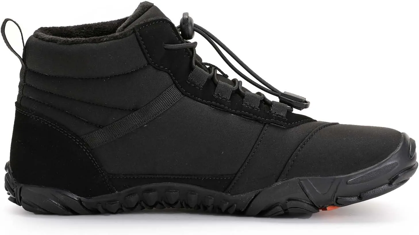Bareway Winter Barefoot Shoes Mens Womens Minimalist Snow Barefoot Boots Waterproof Fur Lining Hiking Boots