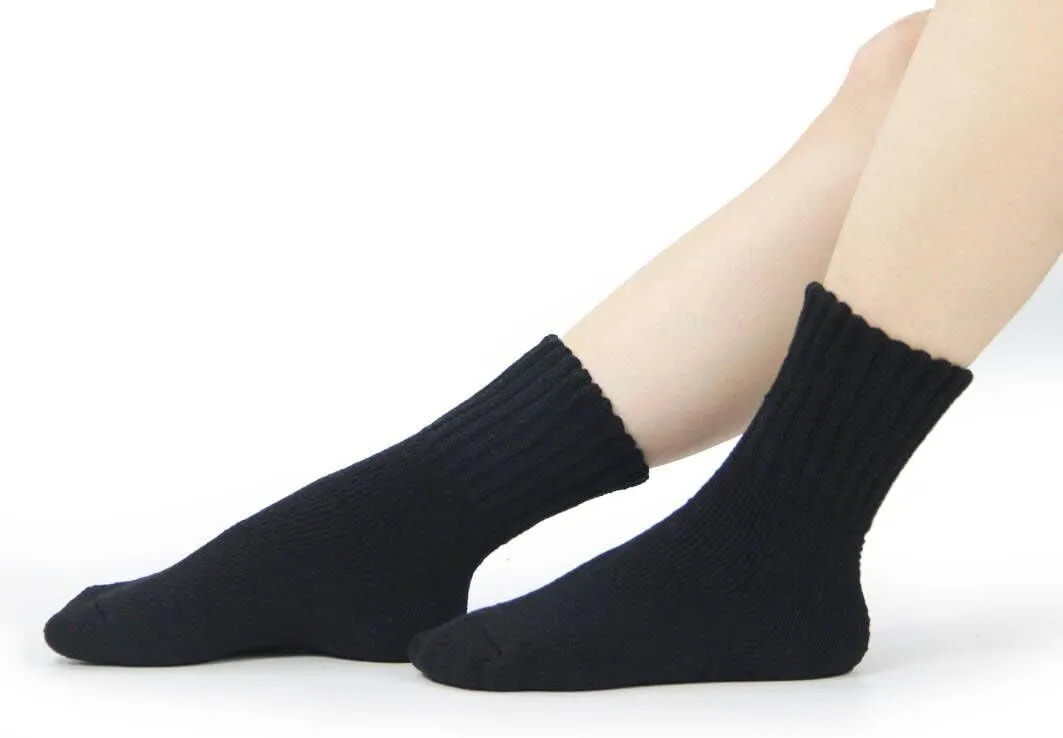 BenSorts Women's Winter Boots Socks Thick Warm Cozy Crew Socks Solid Color Gifts