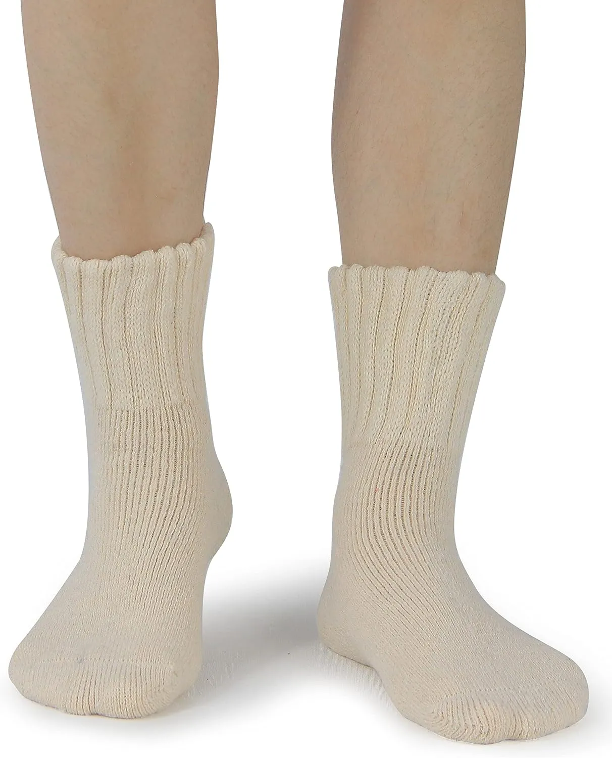 BenSorts Women's Winter Boots Socks Thick Warm Cozy Crew Socks Solid Color Gifts