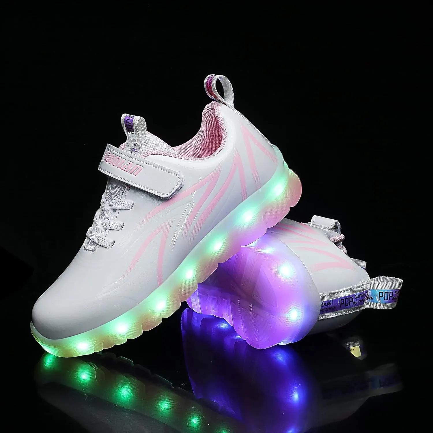 BFOEL Spider Light up Shoes for Boys Girls Walking Sneaker with USB Charging Birthday Thanksgiving Christmas Day Best Gift
