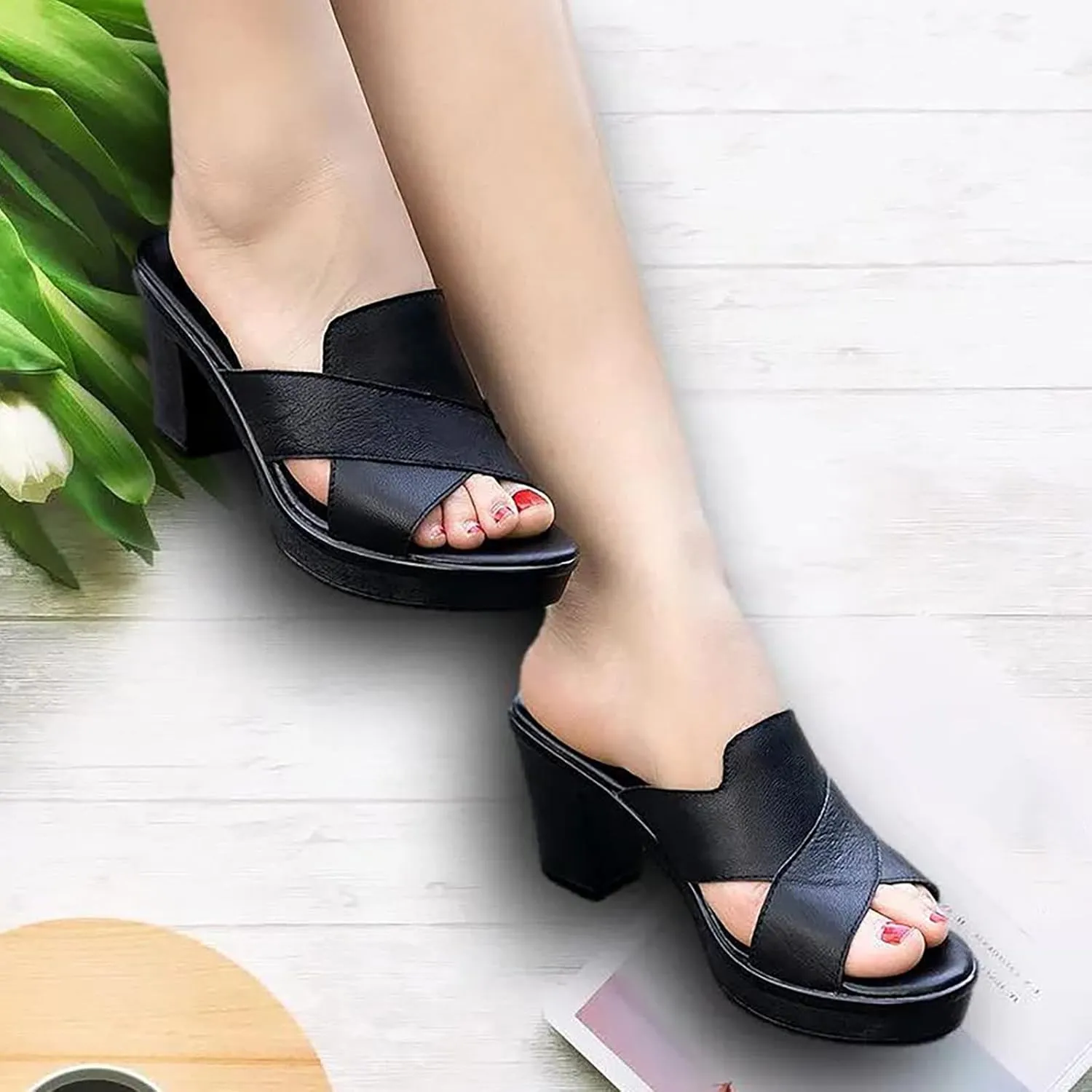 Block Heel Sandals for Women 2 Inch Low Heel Sandals Women Dressy Comfortable Wedge Open Toe Wedding Ankle Strap Shoes