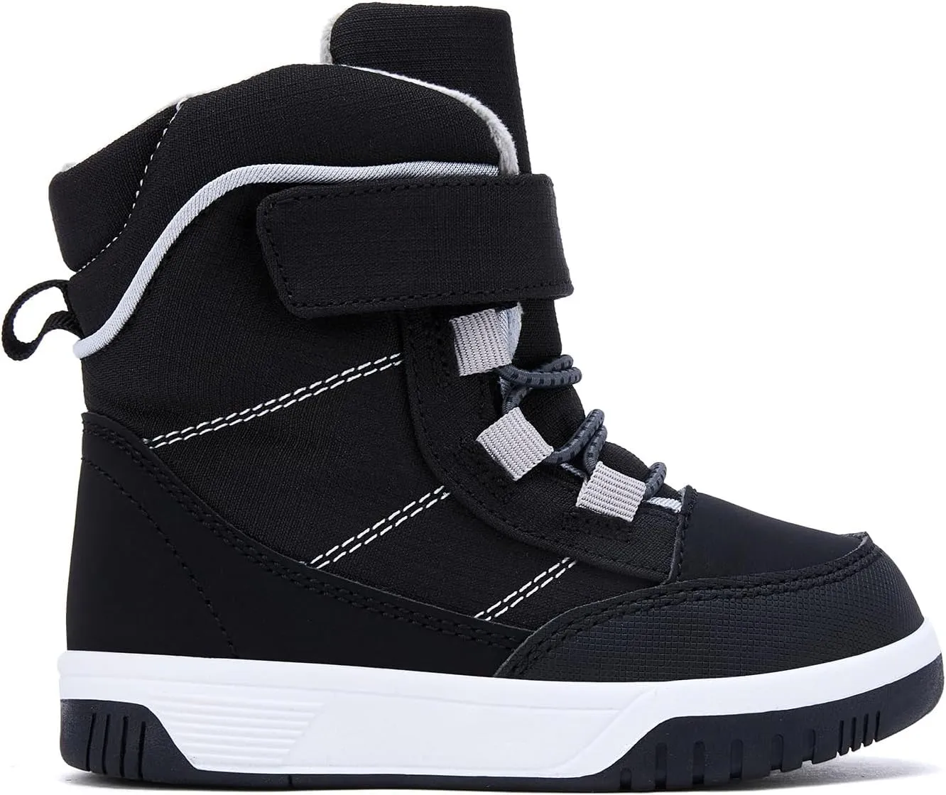 BMCiTYBM Toddler Snow Boots Boys Girls Winter Warm Shoes High Top Outdoor Sneakers for Cold Weather