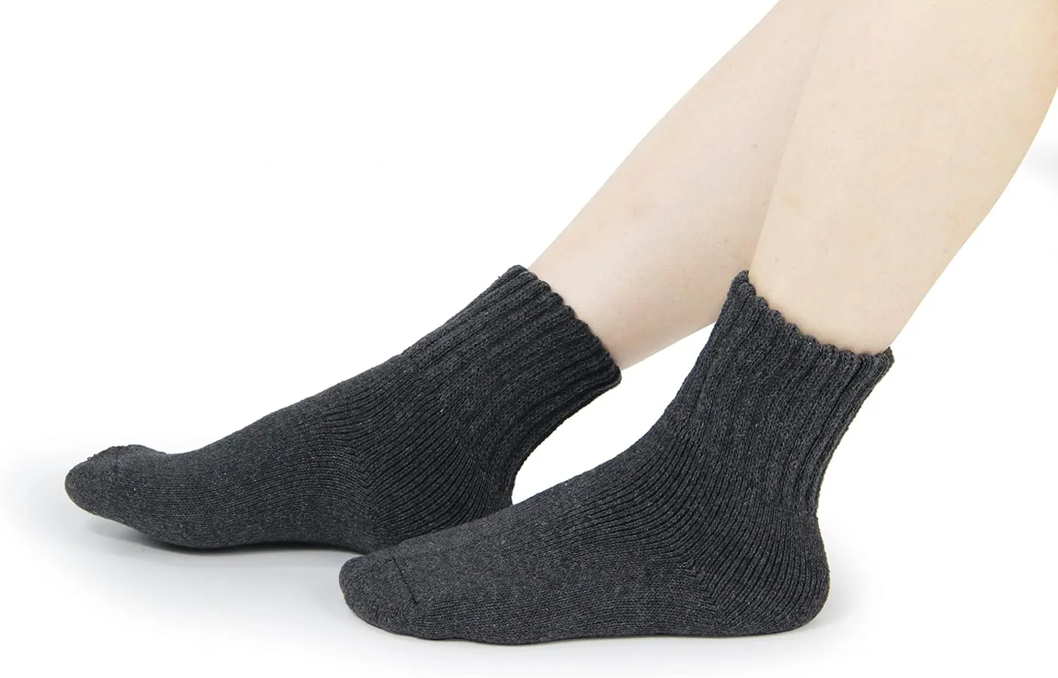 BomKinta Boot Socks for Women Winter Solid Thick Warm Socks Cozy Crew Socks Christmas Gift