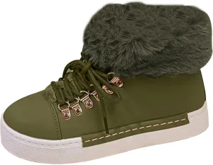 Boots Women Snow Shoes Outdoor Ski Boots Thickening Womens Snow Boots Plush Lined Winter Walking Shoes For Men