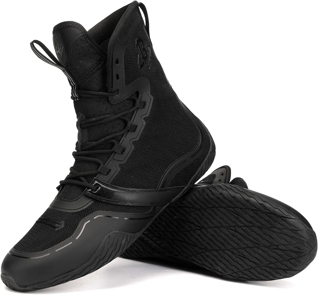 Boxing Shoes for Men Wrestling Shoe Lightweight Fighting Shoes High Top Fitness Sneakers LS-PRO 20-2