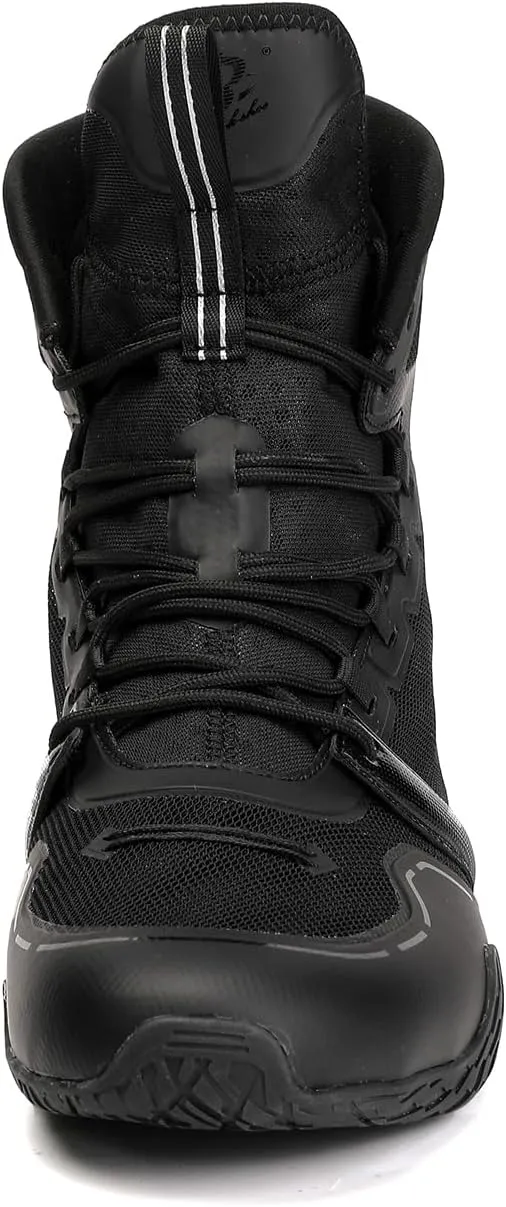 Boxing Shoes for Men Wrestling Shoe Lightweight Fighting Shoes High Top Fitness Sneakers LS-PRO 20-2