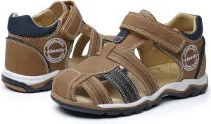 Boys Girls Sandals, Toddler Little Kids Closed Toe Fisherman Summer Sandals