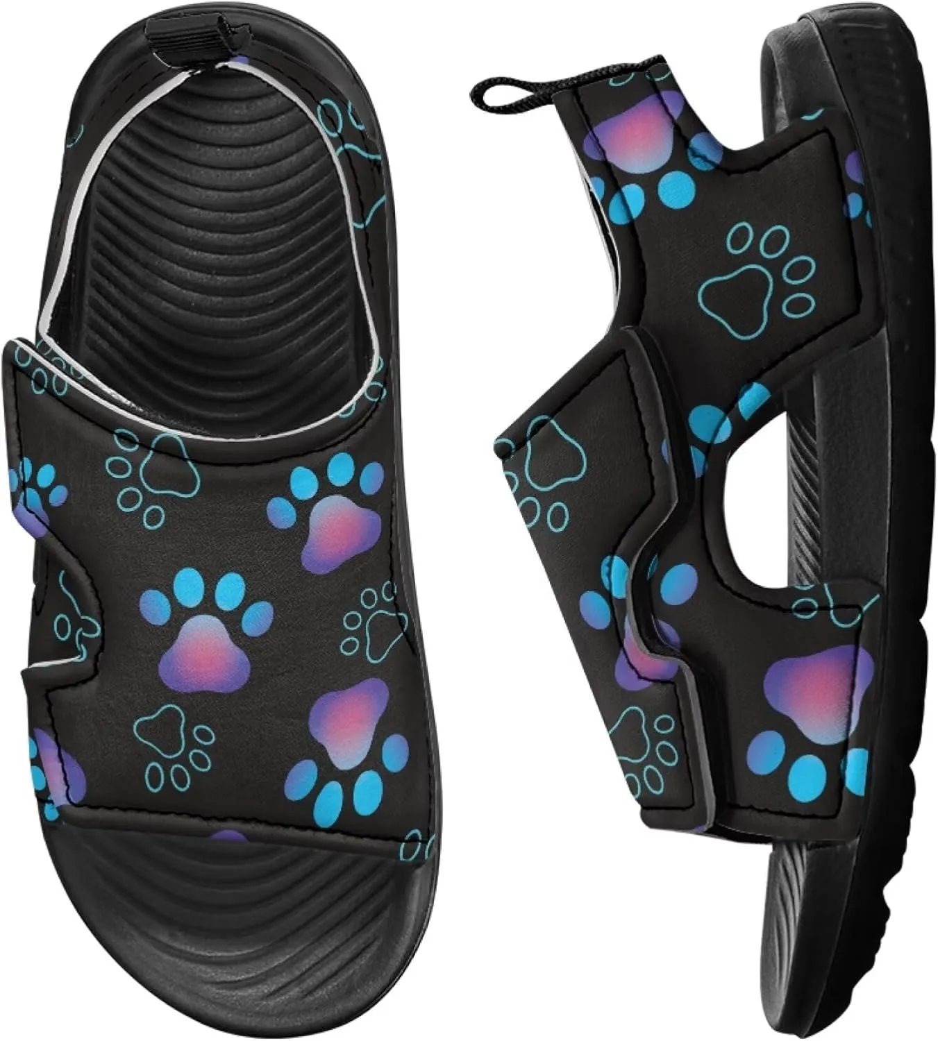 Boys Sandals Open Toe Toddler Sandals Boys Adjustable Little Big Kids