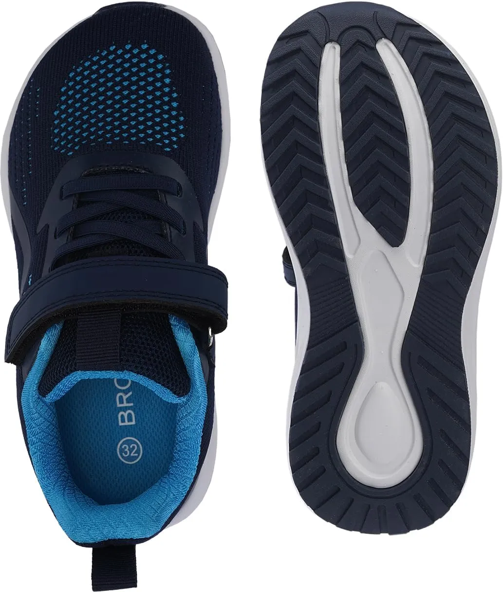 BRONAX Little/Big Kids Wide Toe Box Tennis Shoes | Athletic Running Sneakers for Boys/Girls