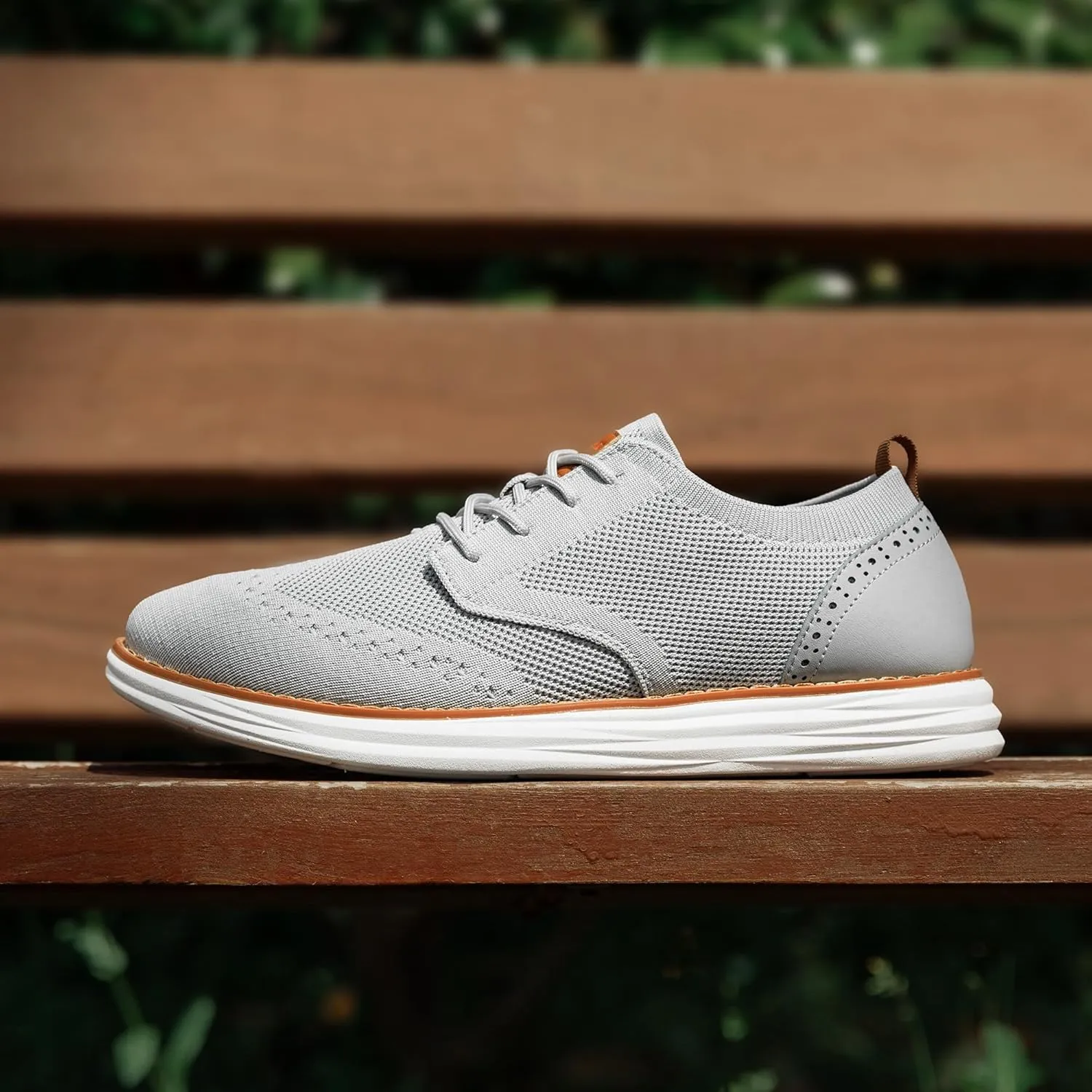 Bruno Marc Men's KnitFlex SmartCraft Mesh Oxfords Sneakers Casual Dress Lace-Up Lightweight Walking Shoes