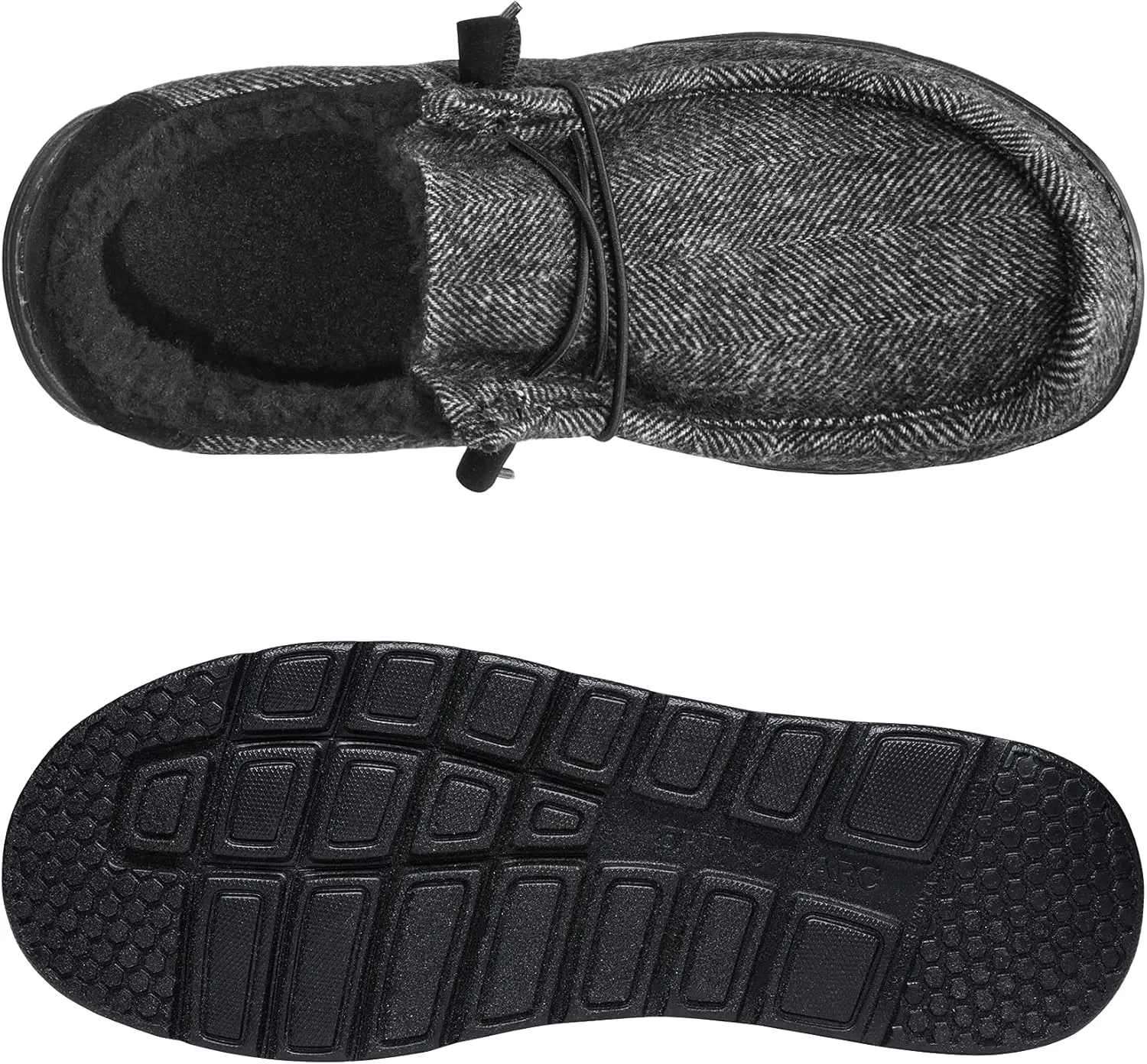 Bruno Marc Men's Slip-on Faux Fur Lined Loafers Casual Shoes