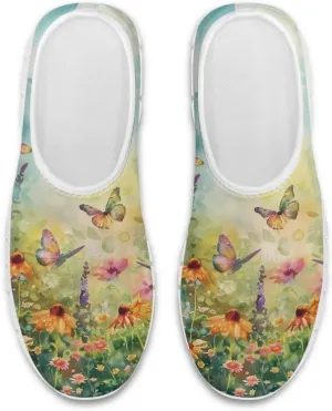 Butterfly Loafers for Women Casual Dress Work Shoes Slip-On Business Work Outdoor Sneaker