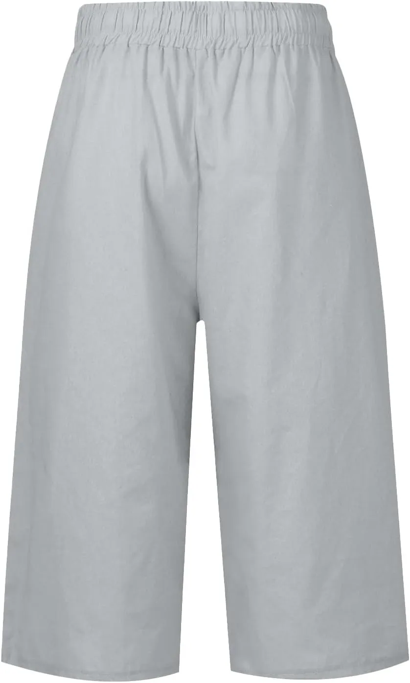 Casual Pants for Women Baggy Long Sleeve Pajama Home Suit Can Be Worn Outside Crop Linen for Women