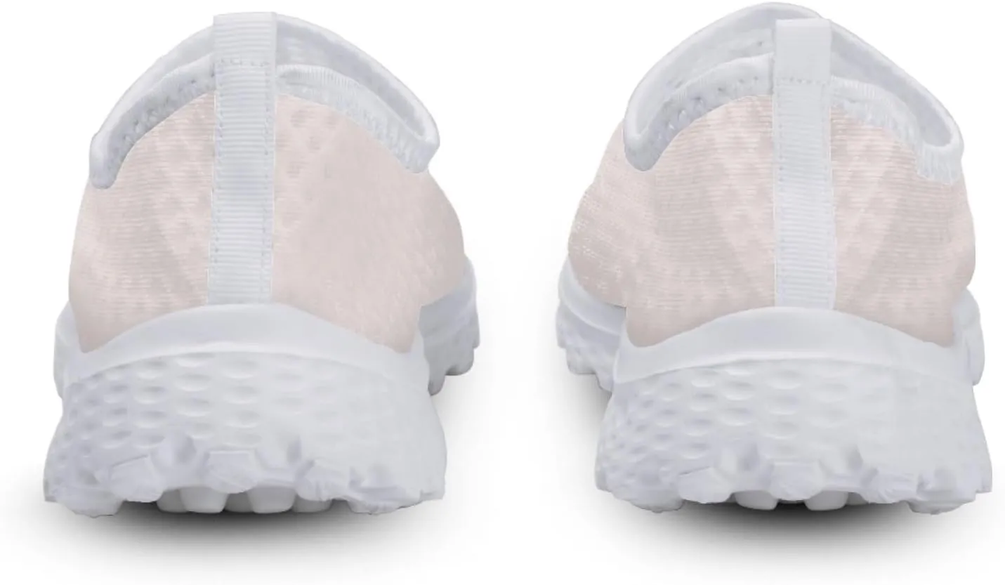 Casual Slip On Flats Sneakers for Women's Air Mesh Running Shoes Outdoor Sport Training Shoes Non Slip Lightweight Breathable Fashion