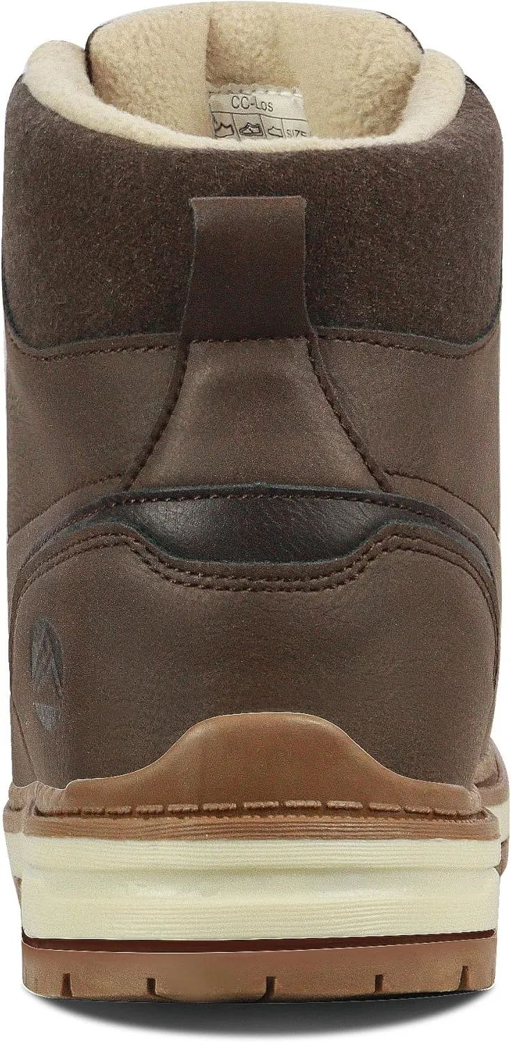 CC-Los Men's Winter Snow Boots with Sherpa Fleece Lining Waterproof Slip-Resistant Insulated Size 7.5-14
