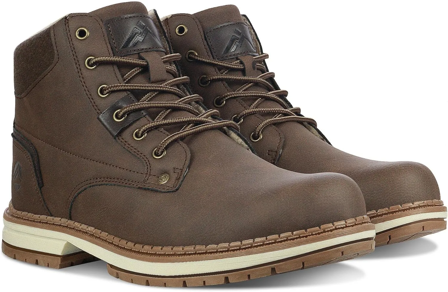 CC-Los Men's Winter Snow Boots with Sherpa Fleece Lining Waterproof Slip-Resistant Insulated Size 7.5-14