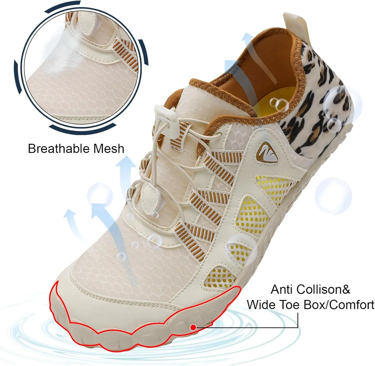 Centipede Demon Swim Water Shoes for Women Men Quick Dry Barefoot Aqua Sneakers Shoe for Beach Hiking Diving Boating River Outdoor Water Sports