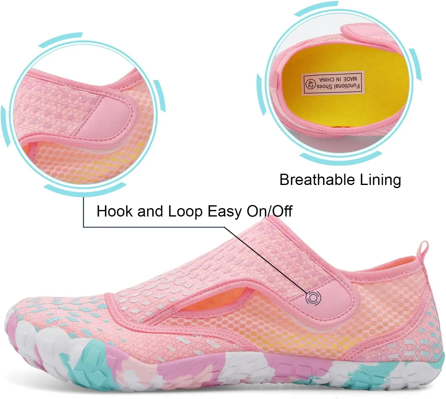 Centipede Demon Swim Water Shoes for Women Men Quick Dry Barefoot Aqua Sneakers Shoe for Beach Hiking Diving Boating River Outdoor Water Sports