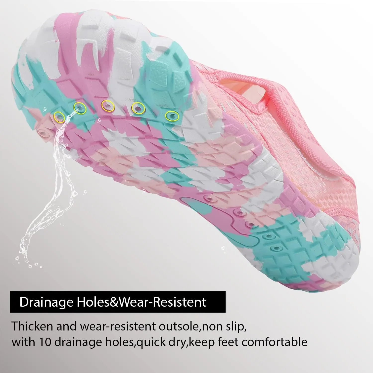 Centipede Demon Swim Water Shoes for Women Men Quick Dry Barefoot Aqua Sneakers Shoe for Beach Hiking Diving Boating River Outdoor Water Sports