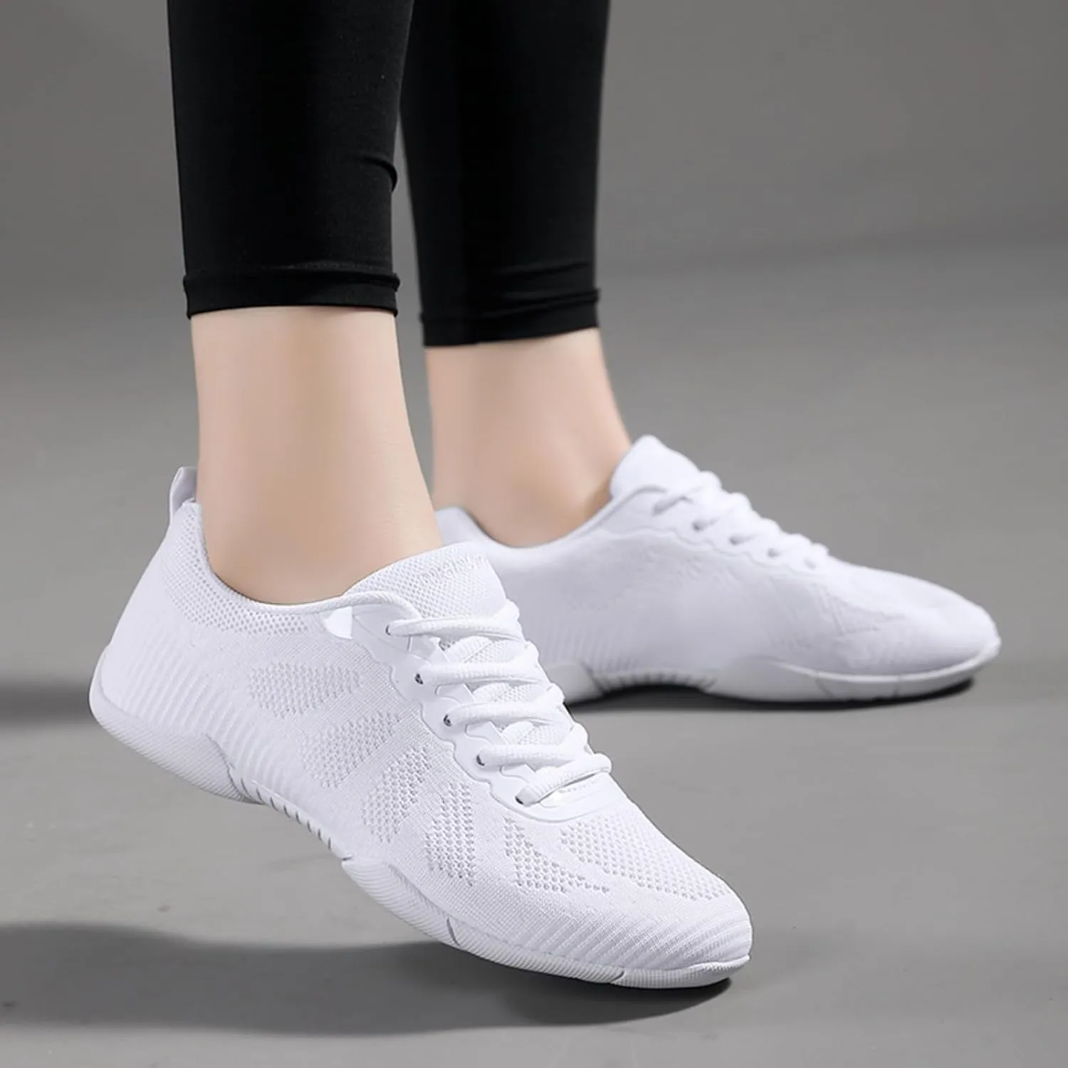 Cheer Shoes Girls Dance Sneakers Women Tennis Training Competition Tumbling Athletic Youth Hip Hop