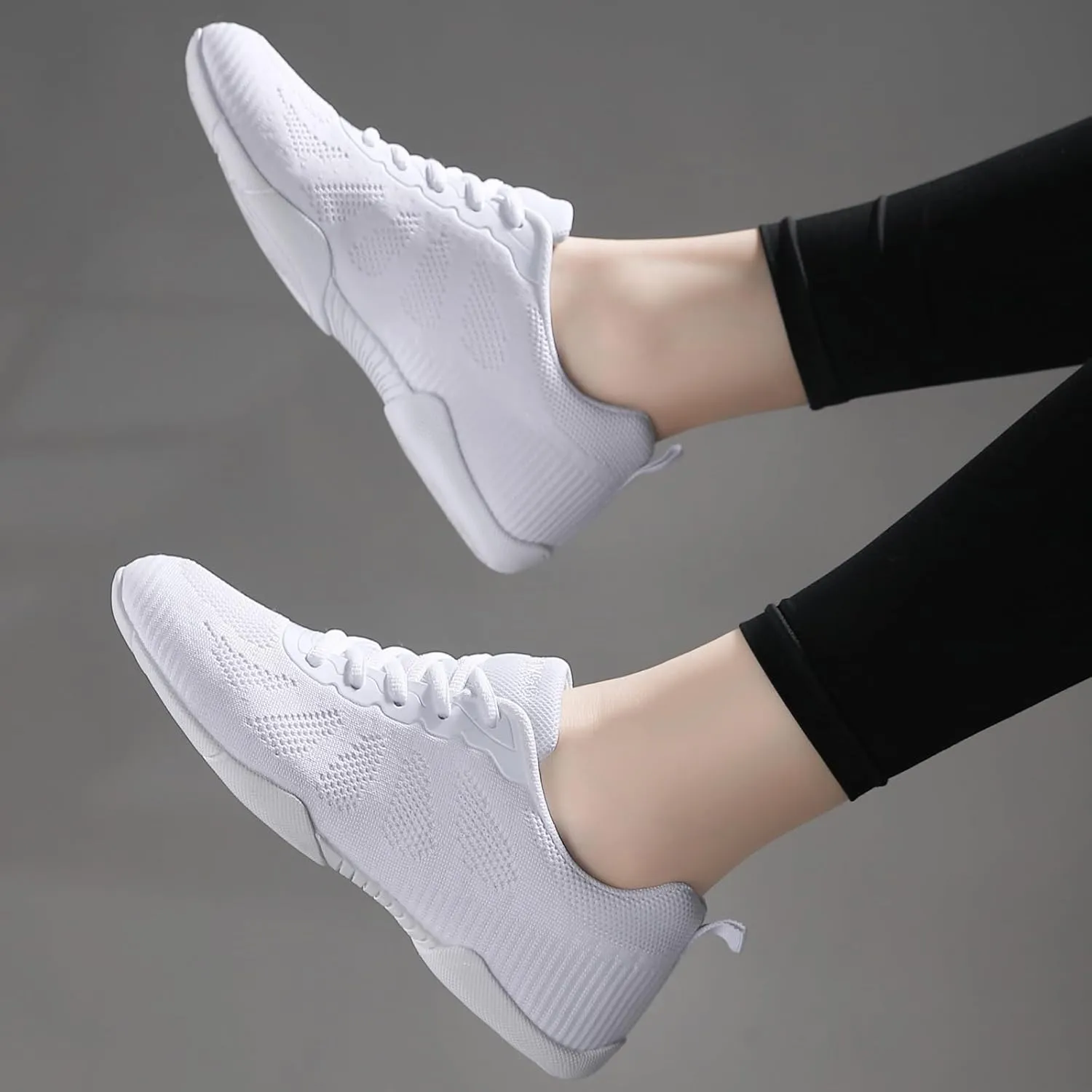 Cheer Shoes Girls Dance Sneakers Women Tennis Training Competition Tumbling Athletic Youth Hip Hop