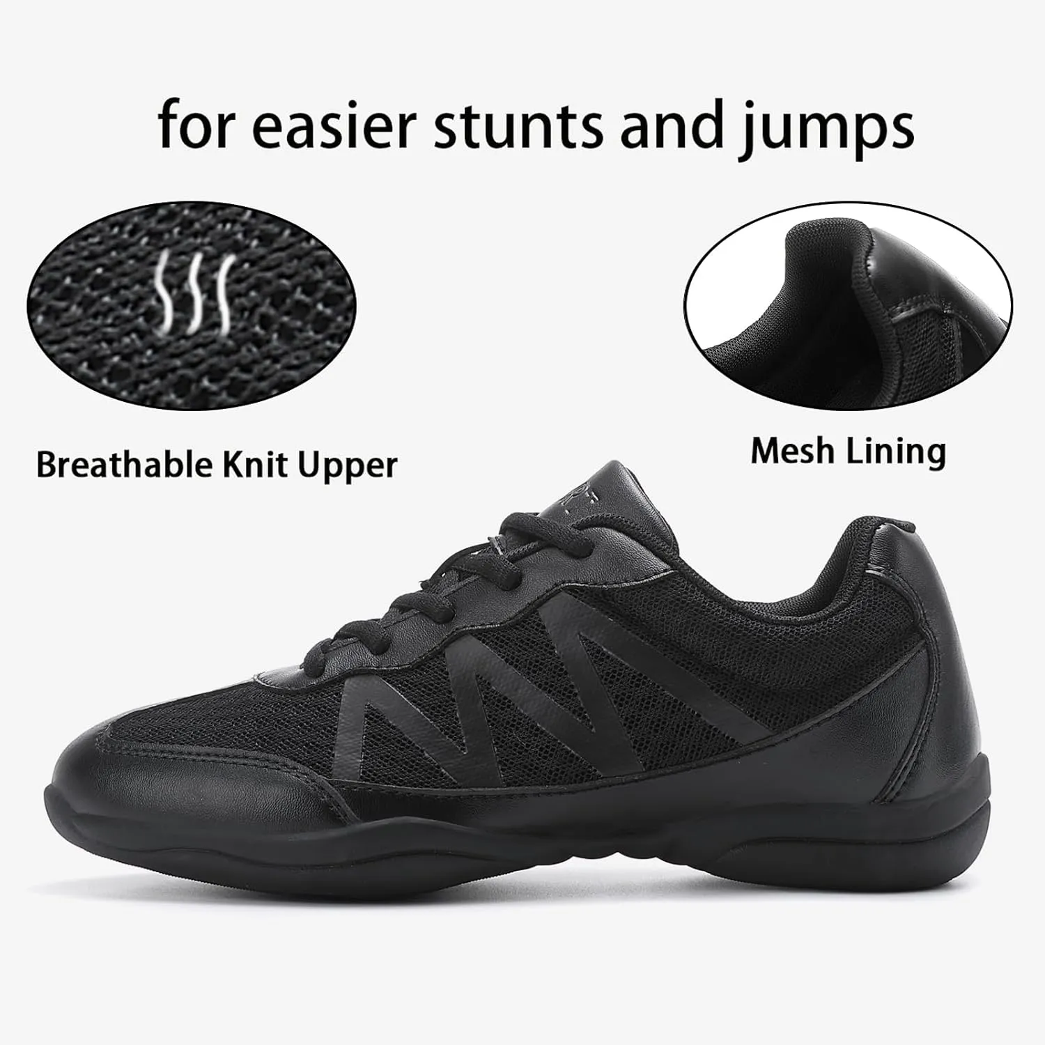 Cheer Shoes Girls Jump Tumbling Cheerleading Women Exercise Aerobic Fitness Dance Training Sneakers Youth