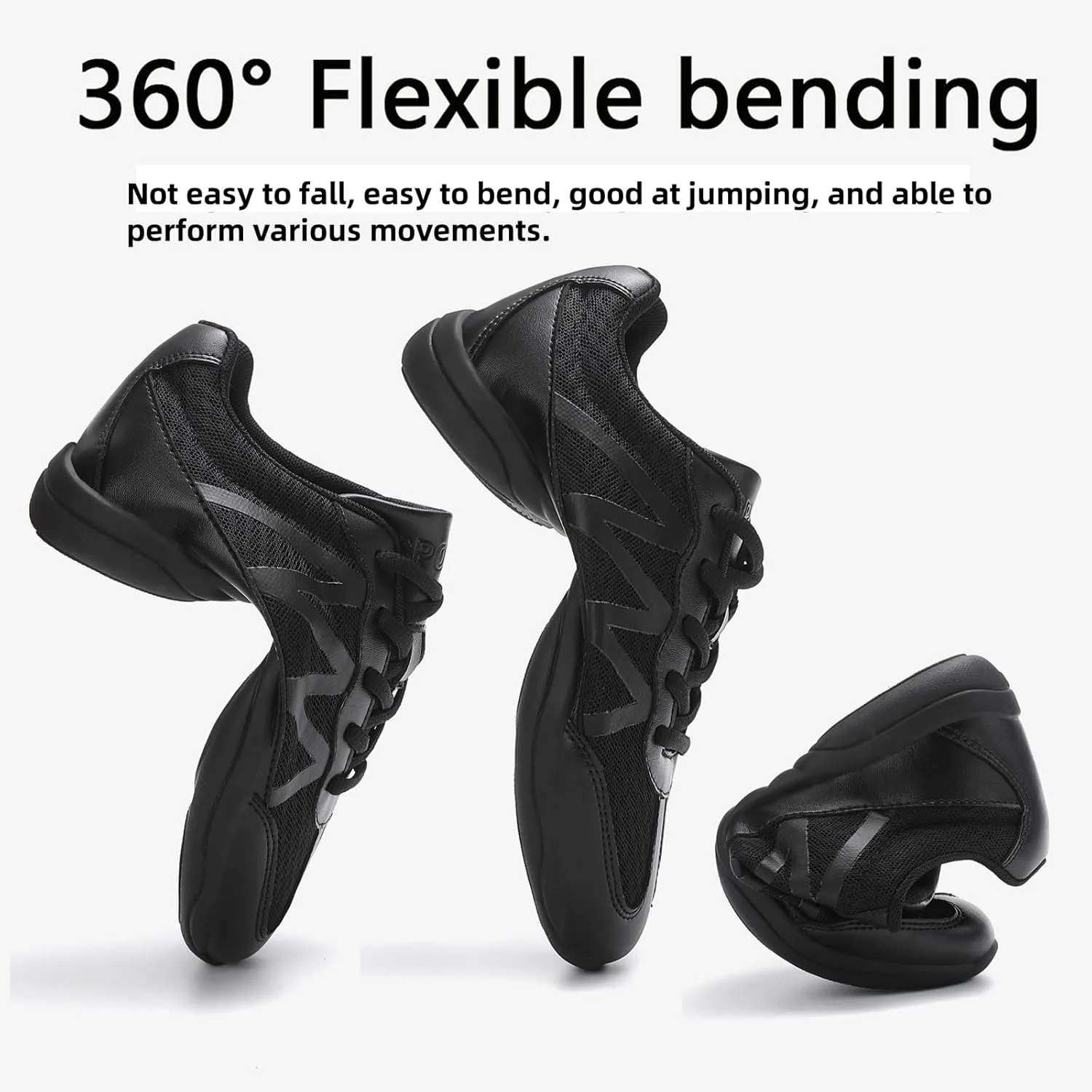 Cheer Shoes Girls Jump Tumbling Cheerleading Women Exercise Aerobic Fitness Dance Training Sneakers Youth