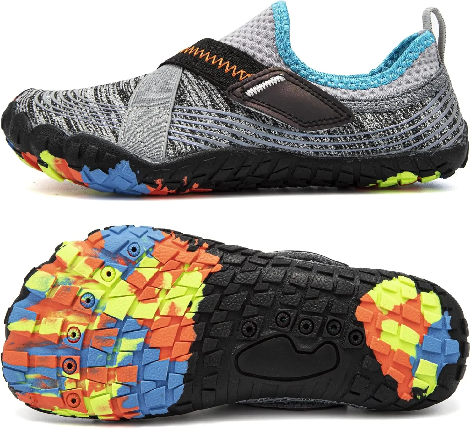CIOR Kids Boys & Girls Water Shoes Sports Aqua Athletic Sneakers Lightweight Sport Fast Dry Shoes(Toddler/Little Kid/Big Kid)