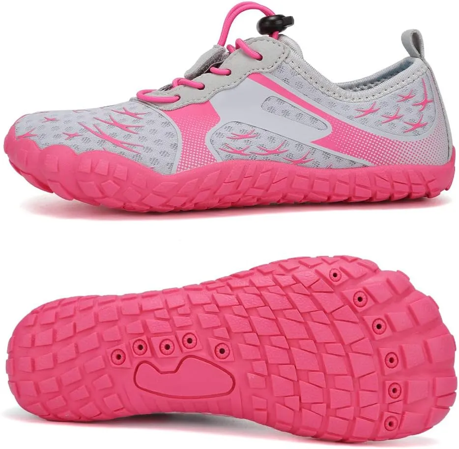 CIOR Kids Boys & Girls Water Shoes Sports Aqua Athletic Sneakers Lightweight Sport Fast Dry Shoes(Toddler/Little Kid/Big Kid)