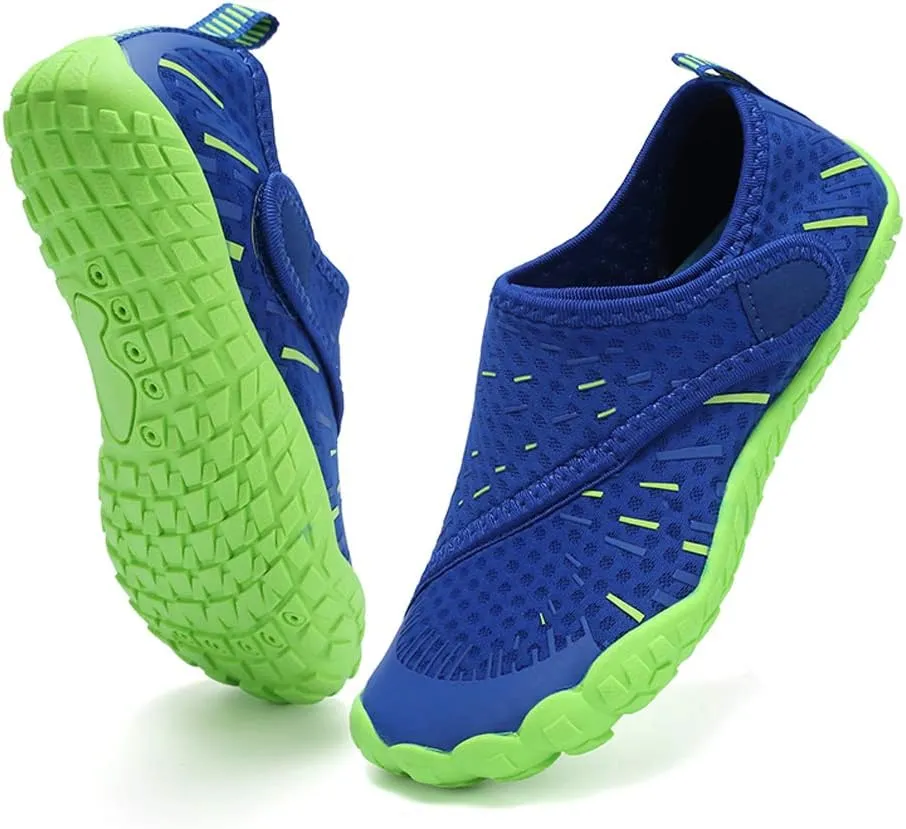 CIOR Kids Boys & Girls Water Shoes Sports Aqua Athletic Sneakers Lightweight Sport Fast Dry Shoes(Toddler/Little Kid/Big Kid)