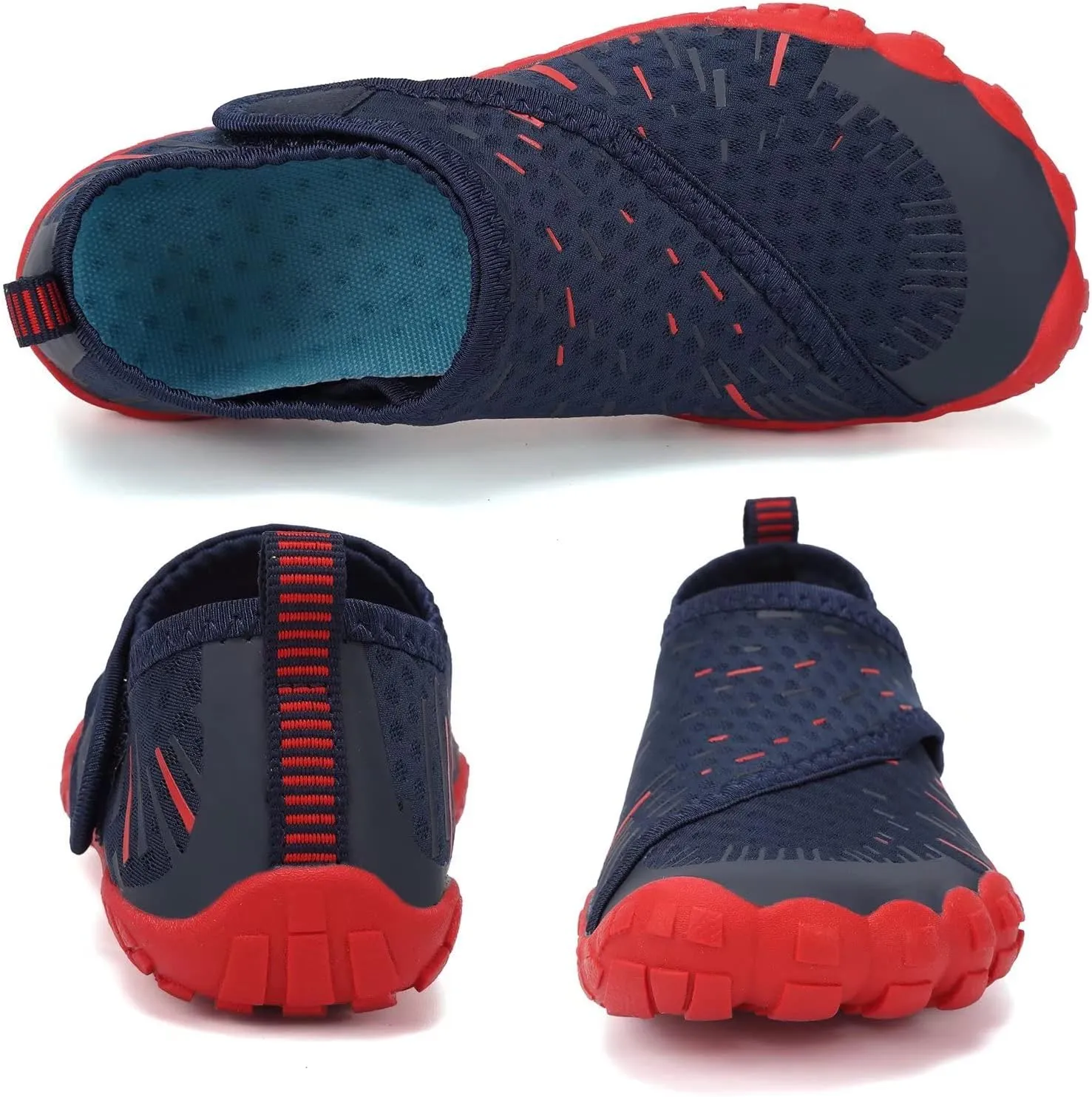CIOR Kids Boys & Girls Water Shoes Sports Aqua Athletic Sneakers Lightweight Sport Fast Dry Shoes(Toddler/Little Kid/Big Kid)