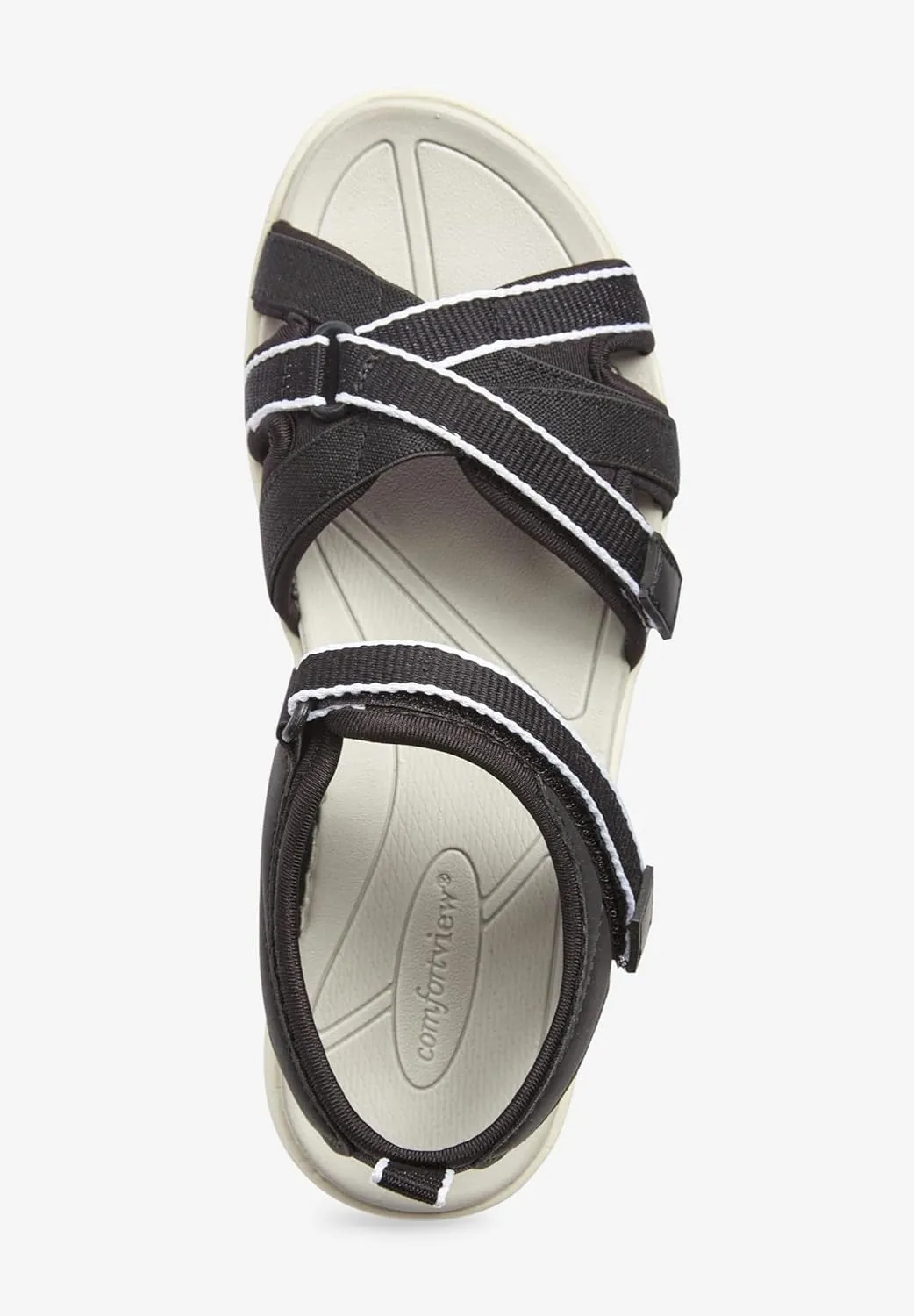 Comfortview Women's Wide Width The Annora Sandal